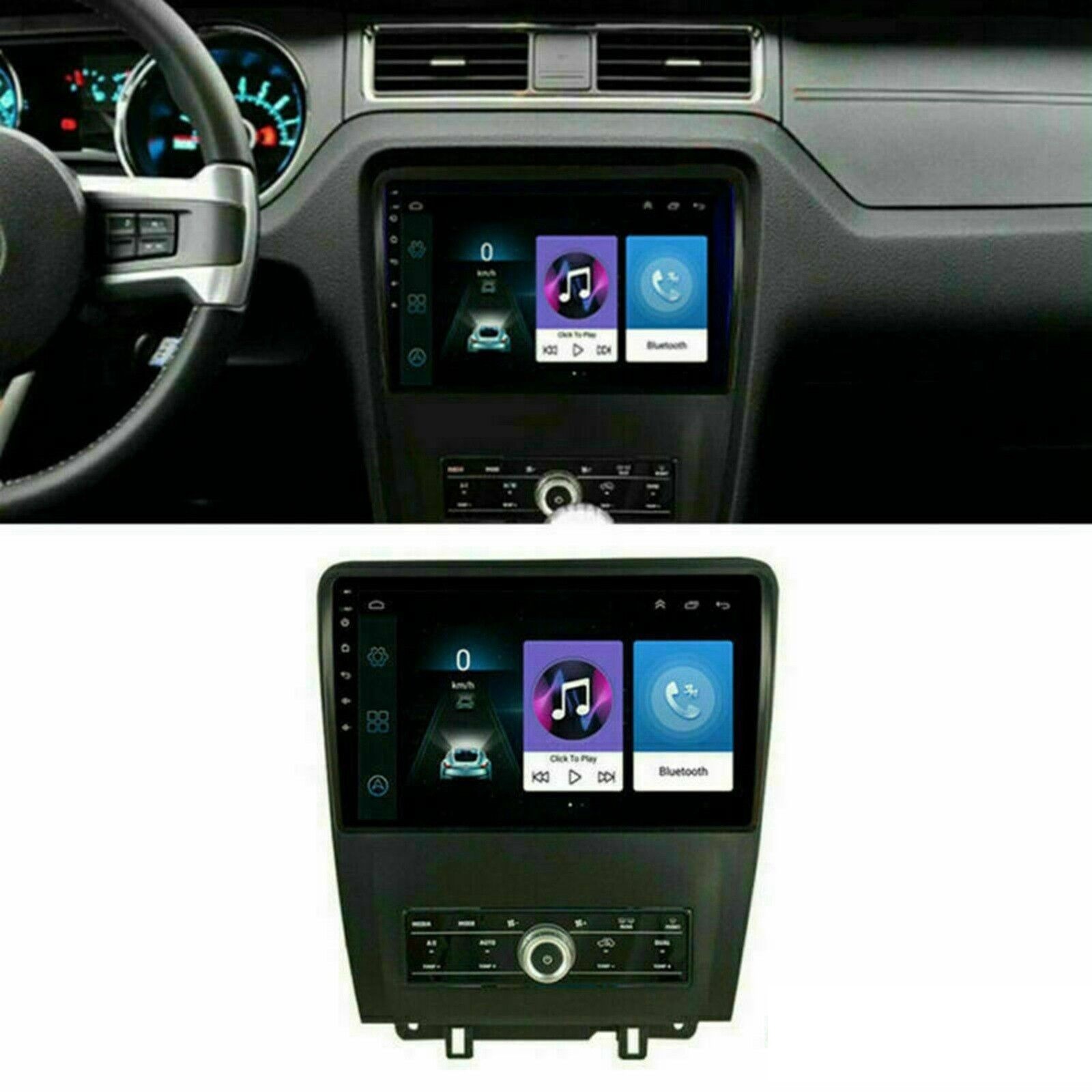 Izzishop Pl Radio Nawigacja Dla Ford Mustang S Z Carplay I Android